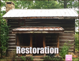 Historic Log Cabin Restoration  Newton Falls, Ohio